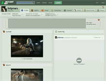 Tablet Screenshot of felipmars.deviantart.com