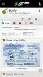 Mobile Screenshot of butfly.deviantart.com