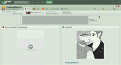 Desktop Screenshot of escapingrapture.deviantart.com