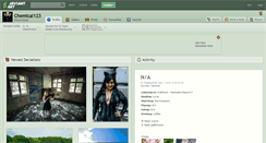 Desktop Screenshot of chemical123.deviantart.com