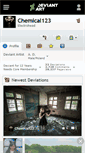 Mobile Screenshot of chemical123.deviantart.com