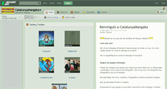 Desktop Screenshot of catalunyamangaka.deviantart.com