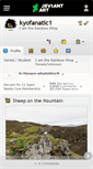 Mobile Screenshot of kyofanatic1.deviantart.com