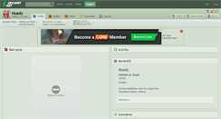 Desktop Screenshot of muady.deviantart.com