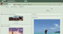 Desktop Screenshot of fenuaboy.deviantart.com