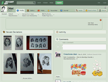 Tablet Screenshot of ottel.deviantart.com