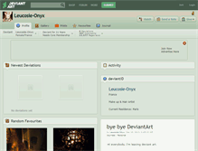 Tablet Screenshot of leucosie-onyx.deviantart.com
