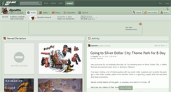 Desktop Screenshot of dlpeattie.deviantart.com