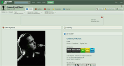 Desktop Screenshot of green-eyedghost.deviantart.com