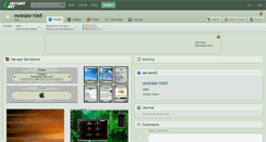 Desktop Screenshot of mntnbkr1065.deviantart.com