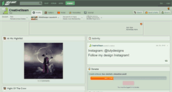 Desktop Screenshot of creativesteam.deviantart.com