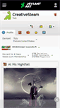 Mobile Screenshot of creativesteam.deviantart.com