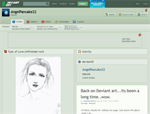 Tablet Screenshot of angelpancake22.deviantart.com