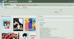 Desktop Screenshot of chrysler09.deviantart.com
