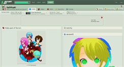 Desktop Screenshot of kalihisaki.deviantart.com