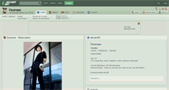 Desktop Screenshot of facerape.deviantart.com