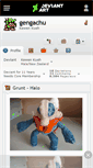 Mobile Screenshot of gengachu.deviantart.com