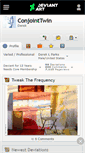 Mobile Screenshot of conjointtwin.deviantart.com