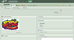 Desktop Screenshot of krista480.deviantart.com