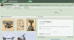 Desktop Screenshot of comraderacoon.deviantart.com