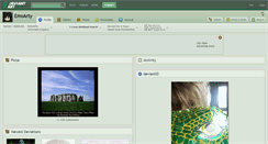 Desktop Screenshot of emoarty.deviantart.com