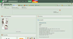 Desktop Screenshot of himawari-chu.deviantart.com