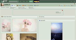 Desktop Screenshot of london19.deviantart.com