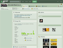 Tablet Screenshot of dacelebritiescrew.deviantart.com