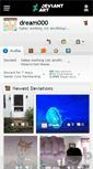 Mobile Screenshot of dream000.deviantart.com