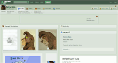 Desktop Screenshot of kovu-fans.deviantart.com