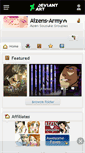 Mobile Screenshot of aizens-army.deviantart.com