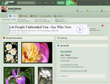 Tablet Screenshot of alexcphoto.deviantart.com
