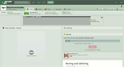Desktop Screenshot of blackvixenstudios.deviantart.com