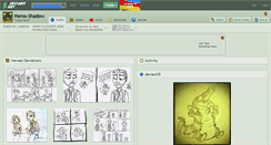 Desktop Screenshot of heros-shadow.deviantart.com