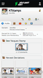 Mobile Screenshot of ktstamps.deviantart.com