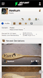 Mobile Screenshot of meekum.deviantart.com