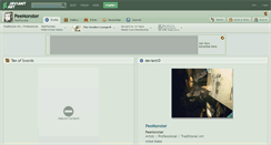 Desktop Screenshot of peemonster.deviantart.com
