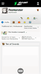 Mobile Screenshot of peemonster.deviantart.com