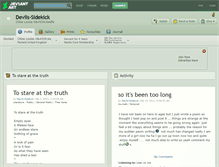 Tablet Screenshot of devils-sidekick.deviantart.com