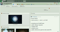 Desktop Screenshot of chocolatesparerib.deviantart.com