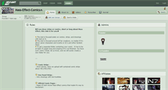 Desktop Screenshot of mass-effect-comics.deviantart.com