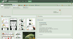 Desktop Screenshot of everdreaming.deviantart.com