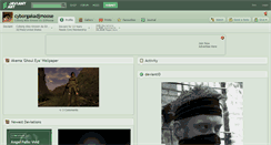 Desktop Screenshot of cyborgakadjmoose.deviantart.com