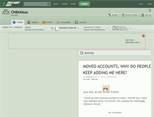 Tablet Screenshot of chibiaisuu.deviantart.com