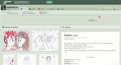 Desktop Screenshot of inusonlyluv.deviantart.com