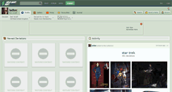 Desktop Screenshot of ladtec.deviantart.com