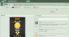 Desktop Screenshot of myrule.deviantart.com