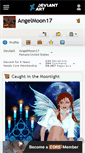 Mobile Screenshot of angelmoon17.deviantart.com