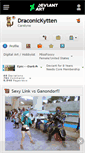 Mobile Screenshot of draconickytten.deviantart.com