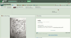 Desktop Screenshot of kymmacaleb.deviantart.com